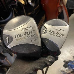 Top Flite 2 Pc Golf Wood Set 
In right handed